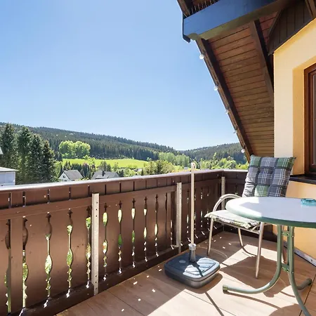Pension Bergblick Marienberg Esterno foto